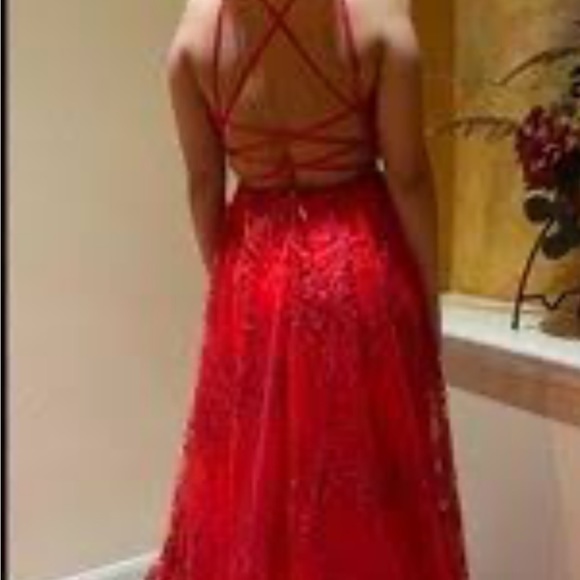 Prom dress size 10 no flaws open back - Picture 2 of 2